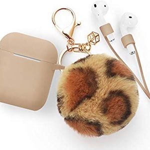 ‼️RESTOCK‼️AirPod Case With Fur Keychain